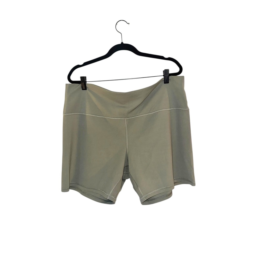 Lululemon Align High-Rise Short 6"‎ Olive Green Nulu Biker Shorts Womens plus 20